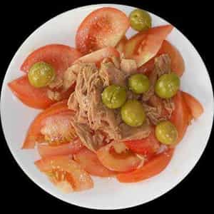 Picadillo tomate atun