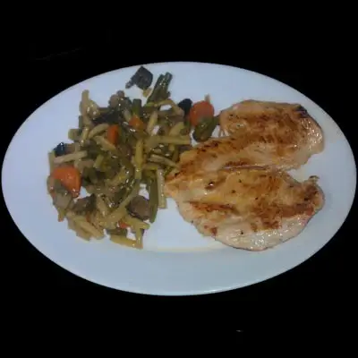 filete pollo plancha con verduras - lunes - martes - miercoles - jueves - viernes - festivos - domingos - monday - tuesday - wednesday - thursday - friday - holiday - sunday