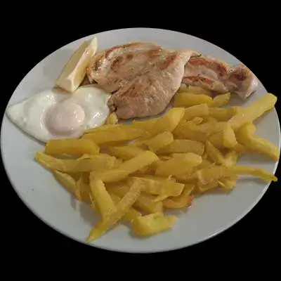 filete pollo plancha con patatas y huevo - lunes - martes - miercoles - jueves - viernes - festivos - domingos - monday - tuesday - wednesday - thursday - friday - holiday - sunday