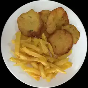 tortillitas bacalao con patatas - lunes - martes - miercoles - jueves - viernes - festivos - domingos - monday - tuesday - wednesday - thursday - friday - holiday - sunday