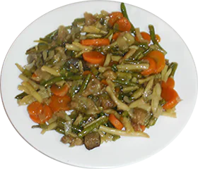 Verduras salteadas